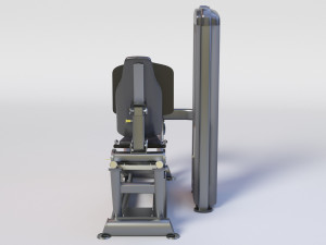 FUSE XL LEG PRESS Modelo 3D