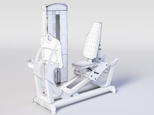 FUSE XL LEG PRESS Modelo 3D