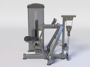 FUSE XL SEATED ROW 3D Model