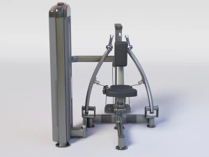 FUSE XL SEATED ROW 3D Model