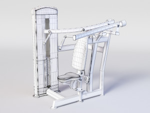 FUSE XL SHOULDER PRESS 3D Model