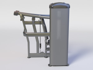 FUSE XL SHOULDER PRESS 3D Model