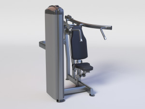 FUSE XL SHOULDER PRESS 3D Model