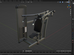 FUSE XL SHOULDER PRESS 3D Model