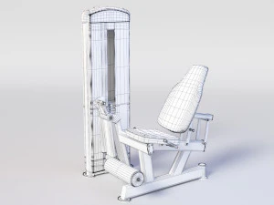 LEG EXTENSION Gym Equipment 3D Model