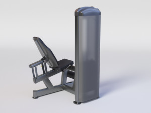 LEG EXTENSION Gym Equipment Model 3D