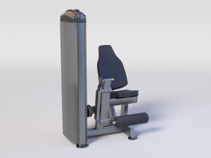 LEG EXTENSION Gym Equipment Model 3D