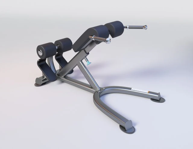 ROMAN CHAIR Gym Equipment 3D Model .c4d .max .obj .3ds .fbx .stl .blend 