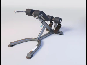 ROMAN CHAIR Gym Equipment 3D Model