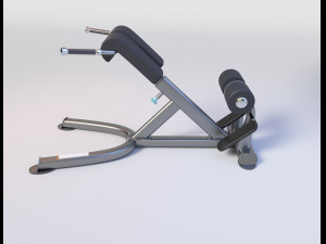 ROMAN CHAIR Gym Equipment Modèle 3D