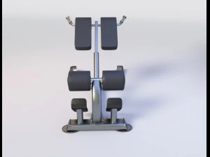 ROMAN CHAIR Gym Equipment 3D Model