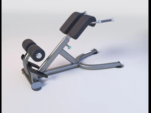 ROMAN CHAIR Gym Equipment 3D Model
