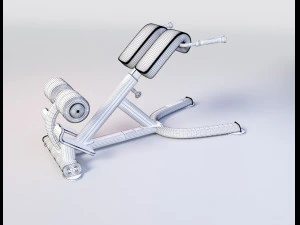 ROMAN CHAIR Gym Equipment 3D Model