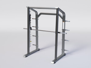 SMITH MACHINE Gym Equipment Modelo 3D