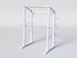 SMITH MACHINE Gym Equipment 3D Model