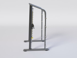 SMITH MACHINE Gym Equipment 3D Model