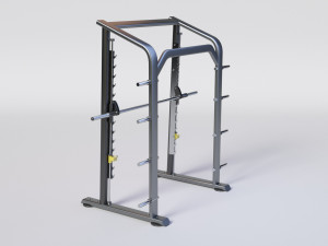 SMITH MACHINE Gym Equipment 3D Model