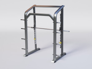 SMITH MACHINE Gym Equipment 3D Model