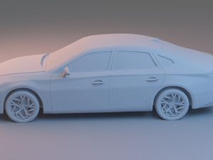Hyundai Sonata 2020 Printable Modello di stampa 3D