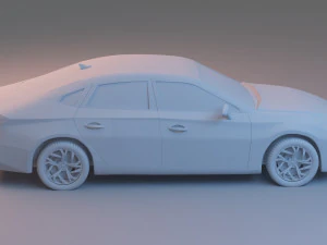 Hyundai Sonata 2020 Printable 3D Print Model