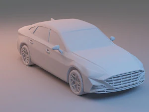 Hyundai Sonata 2020 Printable 3D Print Model