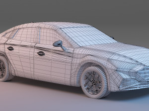 Hyundai Sonata 2020 Printable Modello di stampa 3D