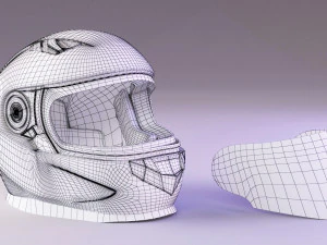 Acerbis X-STREET Helmet 3D Model