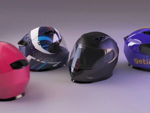 Acerbis X-STREET Helmet 3D Model
