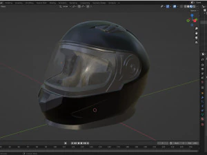 Acerbis X-STREET Helmet 3D Model