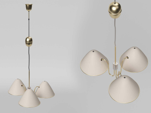 Modern Ceiling Pendant Lights - Premium Modelo 3D