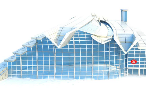 West Kowloon Station Main Terminal - Premium 3D Model