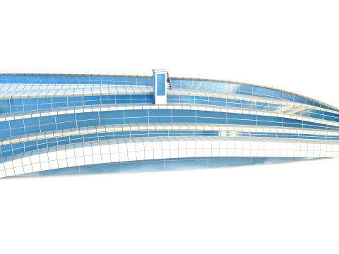 West Kowloon Station Main Terminal - Premium 3D Model