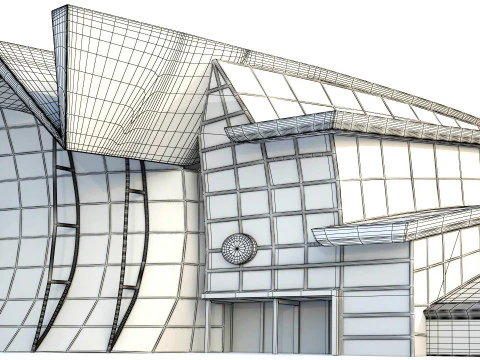 West Kowloon Station Main Terminal - Premium 3D Model