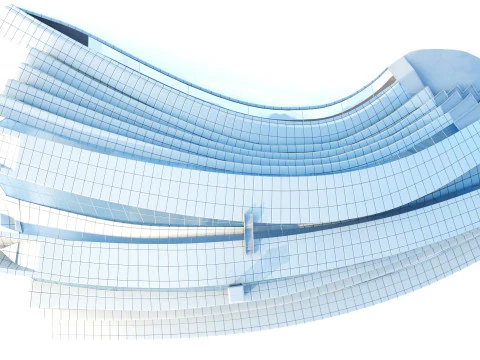 West Kowloon Station Main Terminal - Premium 3D Model