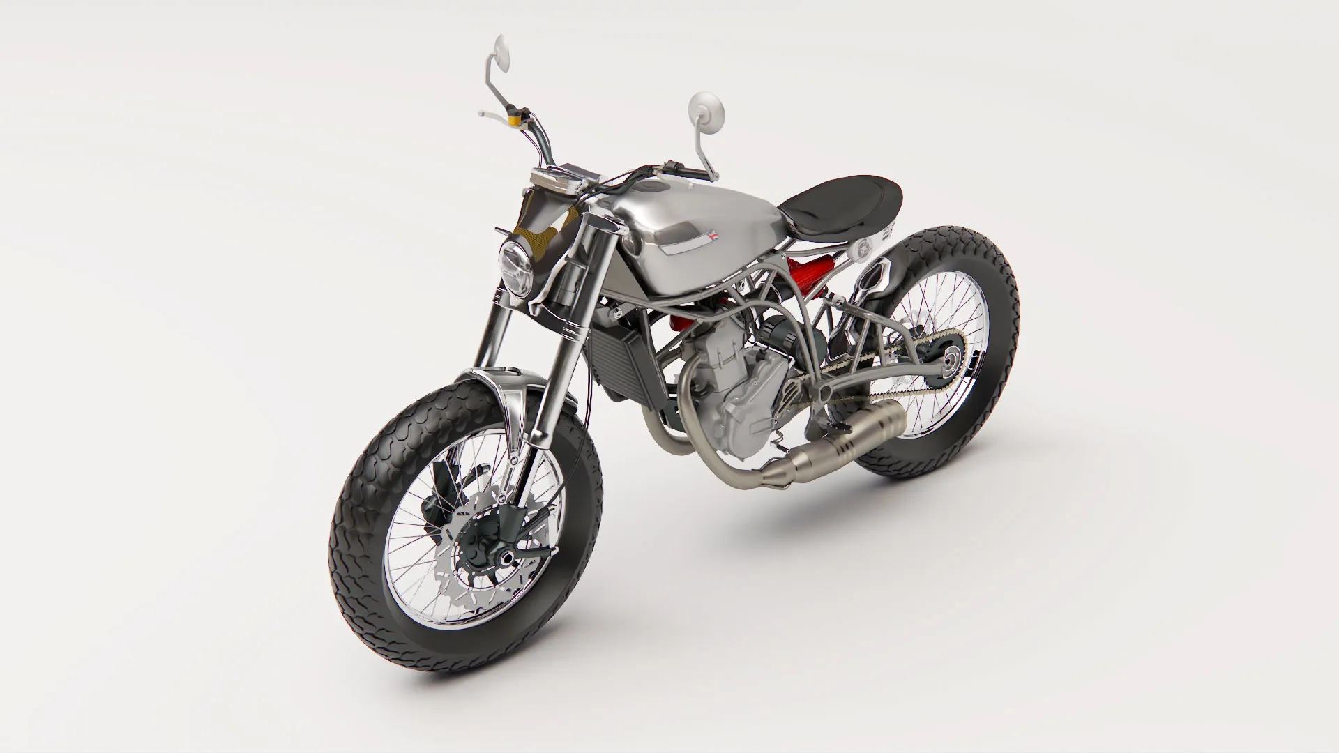 Retro Racer Spitfire Six 3D Model .c4d .max .obj .3ds .fbx .stl .blend 
