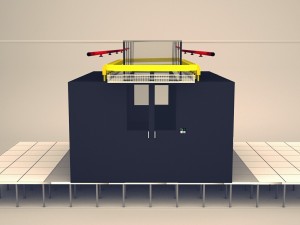 data communication server room 3D मॉडल