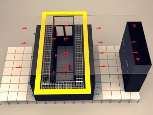 data communication server room 2 3D Model
