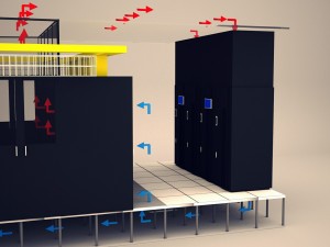 data communication server room 2 3D Модель