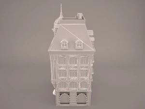 Bank building 3D Model