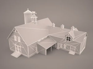 Modern Cozy House 3D Model