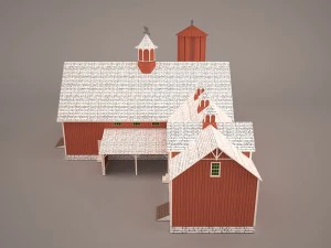 Modern Cozy House 3D Model