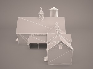 Modern Cozy House 3D Model