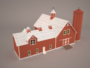 Modern Cozy House 3D Model