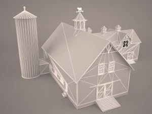Modern Cozy House 3D Model