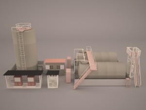 Factory 3D Model