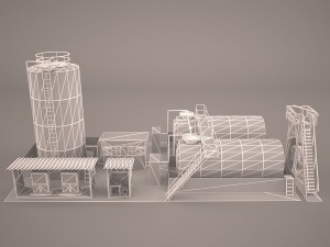 Factory Modello 3D