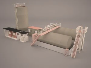 Factory 3D Model