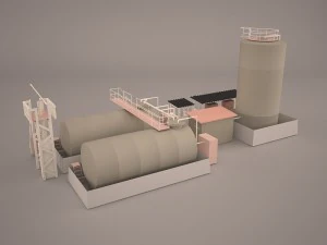 Factory 3D Model
