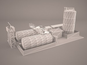 Factory Modello 3D