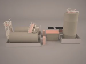 Factory 3D Model